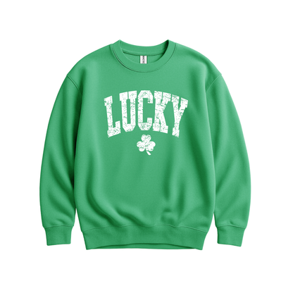 St Patrick's Day // Lucky Sweatshirt