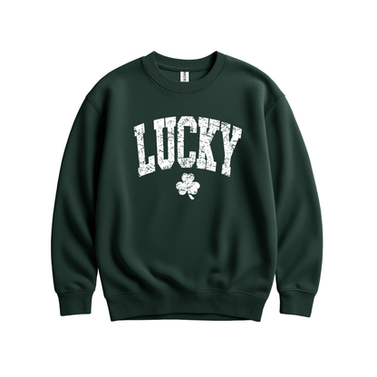 St Patrick's Day // Lucky Sweatshirt