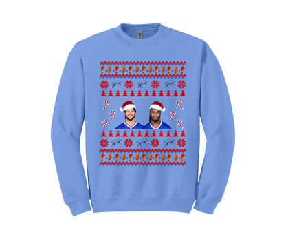 Jos Allen & James Cook Christmas Sweater