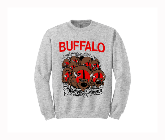 Vintage Buffalo Football // Enhanced 1988 Design
